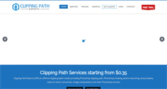 Desktop Screenshot of clippingpathexperts.com