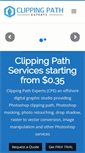 Mobile Screenshot of clippingpathexperts.com